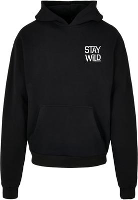 Wording - Stay Wild Ultra Heavy Hoody black 3XL