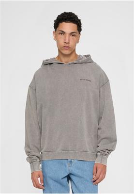 SENSE CHANGE Acid Washed Hoodie asphalt 3XL