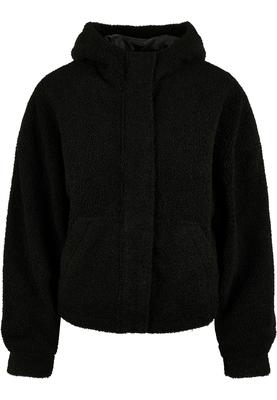 Ladies Short Sherpa Jacket black 3XL