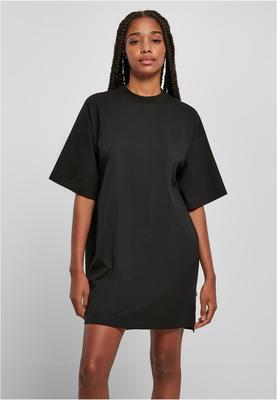 Ladies Organic Heavy Oversized Tee Dress black 3XL