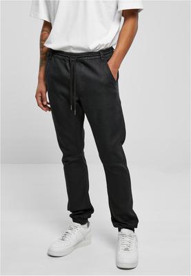 Knitted Denim Jogpants black washed L