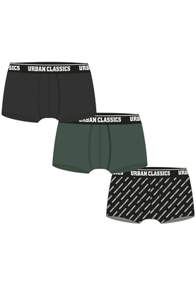 Boxer Shorts 3-Pack island aop/lime/grey 3XL