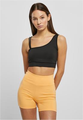 Ladies Recycled Asymmetrical Bra black 3XL