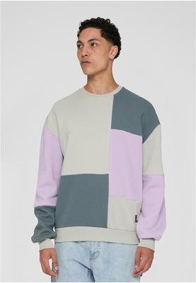Starter Patchwork Crewneck unionbeige/darkolive/bark XL
