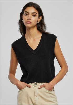 Ladies Short Knittd Slip On black 3XL