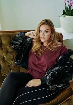 Ladies Vanish Oversized Diamond Quilt Jacket black 3XL