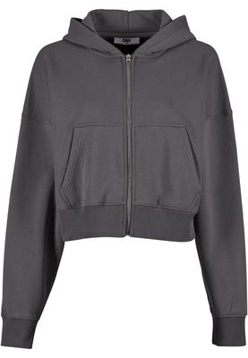 DEF Zip Hoodie steel grey L