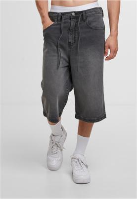 Skater Shorts With Drawcord black washed 28
