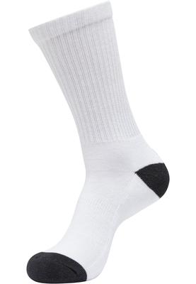 Colored Sport Socks 5-Pack white/black+white/black+white/black+white/cityred+white/midnightnavy 43-46