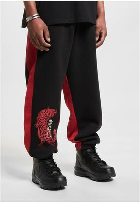 Dangerous DNGRS Bold Sweatpants black/red 3XL