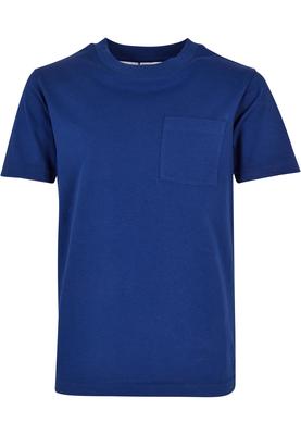 Boys Organic Basic Pocket Tee spaceblue 158/164