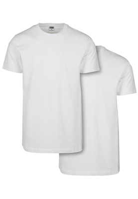 Basic Tee 2-Pack black/white 3XL