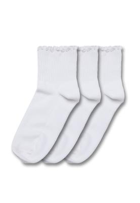 Ruffle Socks 3-Pack white+white+white 39-42