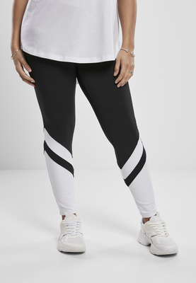 Ladies Arrow High Waist Leggings black/white 3XL