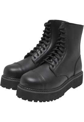 Plateau Phantom 10 Eyelet Boots black 38