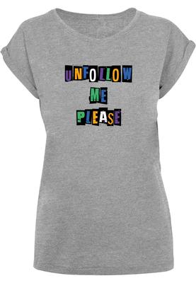 Ladies Please X Extended Shoulder Tee pink XXL