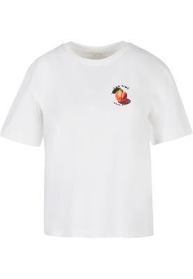 Ladies Tan Time Tee white 3XL