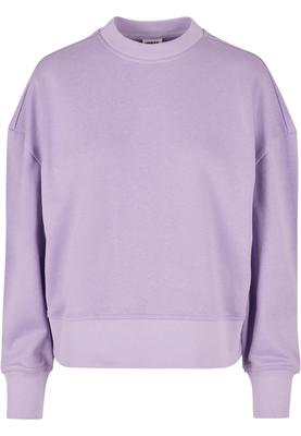 Ladies Oversized Terry Crewneck black 3XL