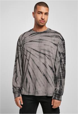 Boxy Tye Dye LS black/asphalt 3XL