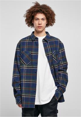 Checked Mountain Shirt softseagrass/bottlegreen 3XL