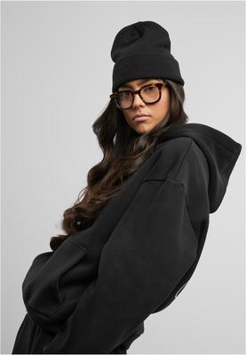 Basic Flap Beanie black one size
