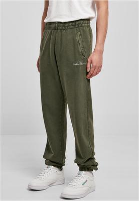 Small Embroidery Sweatpants black L
