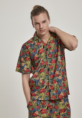 Pattern Resort Shirt stone camo 3XL