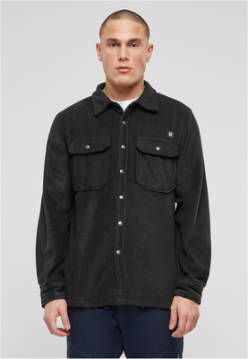 Jeff Fleece Shirt Long Sleeve black 3XL