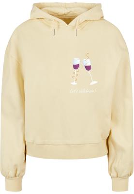 Ladies Let´s celebrate Organic Oversized Hoody black S
