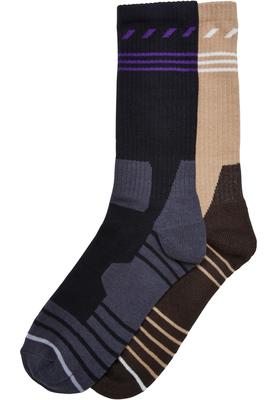 Hiking Performance Socks 2-Pack blue/grey 43-46