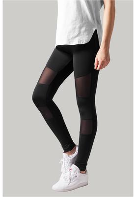 Ladies Tech Mesh Leggings black L