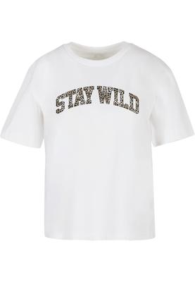 Stay Wild Leo Tee white 3XL
