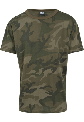 Camo Oversized Tee olive camo L
