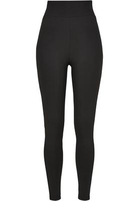 Ladies High Waist Leggings 2-Pack black+black 3XL