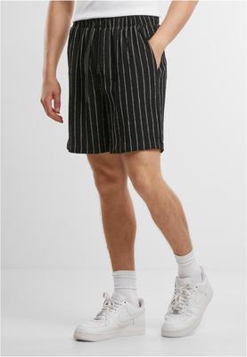 Striped Crinkle Resort Shorts black/offwhite 3XL