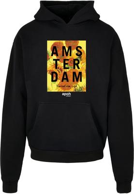 APOH - Van Gogh Flowers Ultra Heavy Hoody black 3XL