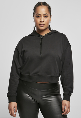 Ladies Short Terry Hoody black 3XL
