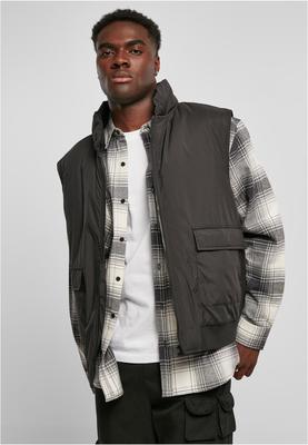 Clean Puffer Vest lightasphalt M