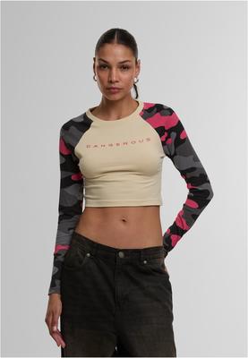Dangerous DNGRS Bold Longsleeves beige camo L