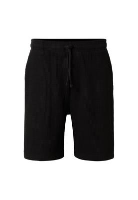 Thermal Waffle Shorts black L