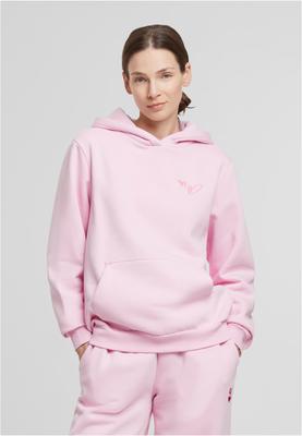 Heart Signs EMB Ladies Fluffy Hoody softpink 4XL