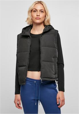 Ladies Recycled Twill Puffer Vest black 3XL
