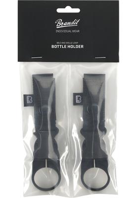 Belt and Molle Loop Bottle Holder 2 Pack black one size