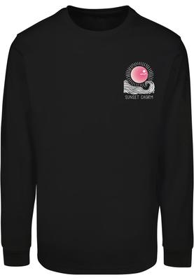 Sunset Charm Longsleeve With Cuffrib black L