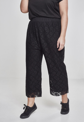 Ladies Laces Culotte black 3XL