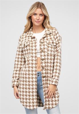Jacke mit 2-Brusttaschen und Knopfleiste beige L