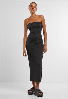 Ladies Bandeau Midi Dress black 3XL