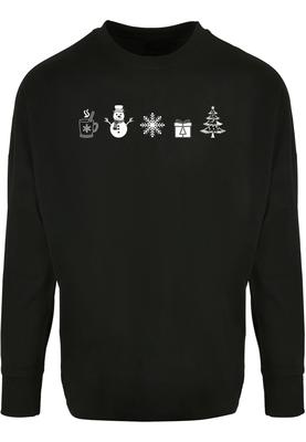 Christmas Elements Longsleeve black 3XL
