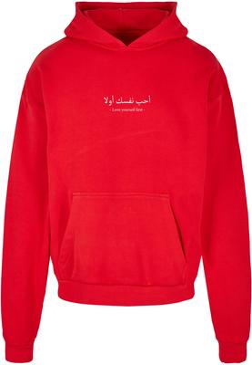 Love Yourself First Ultra Heavy Hoody darkgrey 3XL