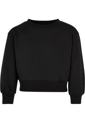 Girls Oversized Crewneck black 110/116